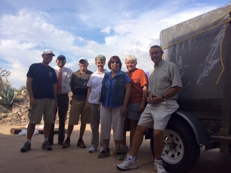Among those helping with the move were Jonathan Sprinkle, Sunny Bal, Mike Humphrey, Jeannine and Roger Rainbolt, and Martha and John Lawrence